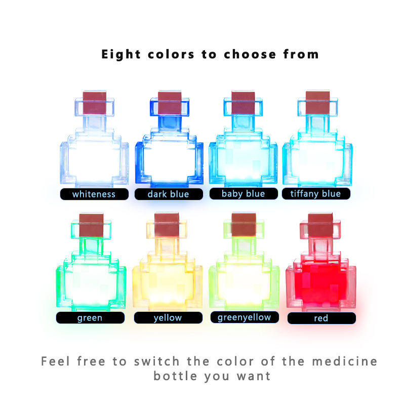 7 Colors Potion Bottle Night L - Plastic Model Paint ulasan dan harga