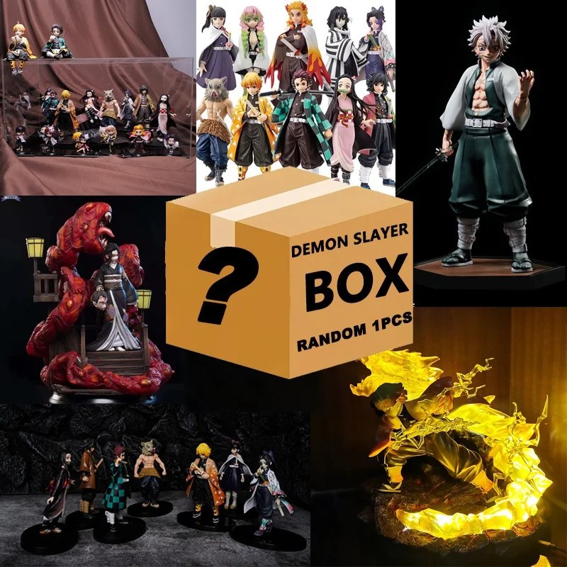 Demon slayer figure Box Random - Model Kit Nezha ulasan dan harga